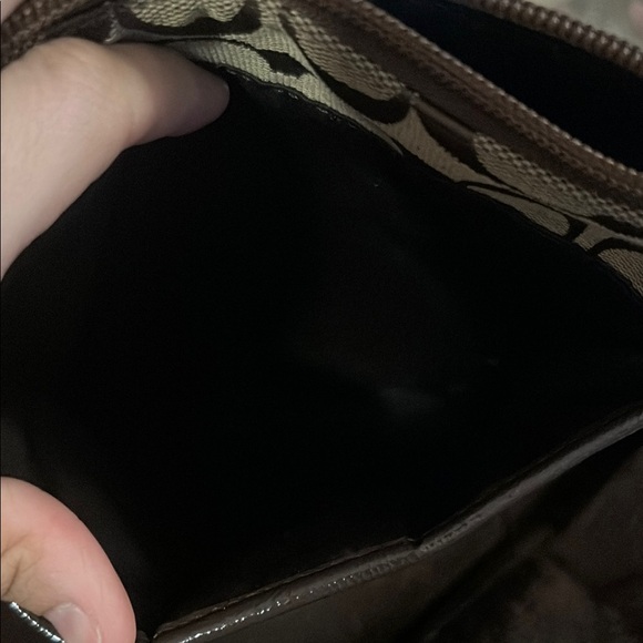 Coach Brown and Cream Crossbody Bag - Picture 8 of 8